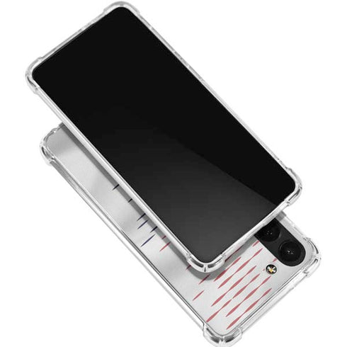 South Korea Soccer Flag Galaxy S24 FE Clear Case